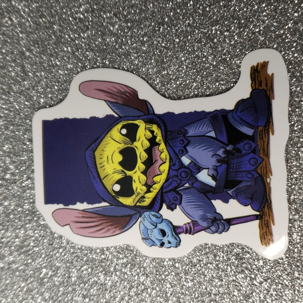DISNEY LILO AND STITCH waterproof Sticker villain he-man